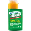 Roundup Unkrautfrei TOTAL Konzentrat, 270 ml, Unkrautvernichter, zur Bekämpfung von Unkräutern, Gräsern und Moos