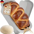 Backefix Brotbackform Silikon 23 cm – Rechteckige Kastenform, auch als K