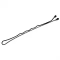 Comair Haarklemmen Schwarz, 7 cm, 24 Stück