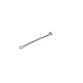 Comair Haarklemmen Pretty Fashion 7 cm schwarz, Karte mit 24 Stück