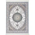 Novel Webteppich Nain, Creme, Mehrfarbig, Textil, Abstraktes, rechteckig, 80x150 cm, für Fußbodenheizung geeignet, pflegeleicht, Teppiche & Böden, Teppiche, Moderne Teppiche