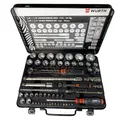 Würth Steckschlüsselsatz Zebra 56 Teile Steckschlüssel 1/4 1/2 Zoll Set 09651756