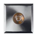 LED Einbaustrahler AUSTIN, Aluminium gebürstet, 6W, warmweiß, eckig