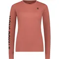 Mons Royale Damen Yotei Merino Classic Longsleeve (Größe M, braun)