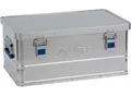 Aluminiumbox Alutec Basic, Materialstärke 0,8 mm, stapelbar, mit 1,5 mm Deckel, 40 l Volumen