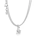 Pandora 68627 Schmuckset für Damen Silber mit 2-reihiger Halskette Amor