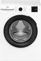 Beko BM3WFU3841X freistehende Waschmaschine, Waschvollautomat, 8 kg, EnergySpin, Schleuderwahl 1400 U/min, Dampffunktion, Hygiene+ allergikergeeignet, Coldwash Wasser-& Zeitersparnis, Weiß