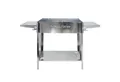 Grillpeter Holzkohlegrill Mangal Ruslan Deluxe Schaschlikgrill mit Ablagen