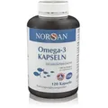 Norsan Fischöl Omega 3 Kapseln - Mit natürlichem Öl (120 St.)