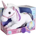 Lica Bella Kuschelweiches Einhorn mit Licht - Weiß