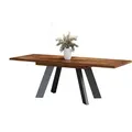 Endo-Moebel Esstisch, Eiche San Remo, Holzwerkstoff, Rechteckig,Rechteckig, 80x76x130 cm, Esszimmer, Tische, Esstische