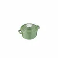 Berndes b.iron Serviertopf Topf Kochtopf Induktionsgeeignet Gusseisen Grün Ø14cm