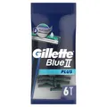 Gillette Blue II Plus 6er SRP Einwegrasierer 6 Stück