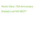 Nordic Ware -75th Anniversary Braided Loaf NW 96077 (0011172960771)