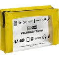 Veloflex 2705310 - VELOBAG Travel DIN A5 Kleinkrambeutel Reißverschlusstasche Mehrzwecktasche, Textil und PVC, gelb, 1 Stück