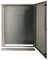 CS108/300 METALLGEHÄUSE NT 1000X800X300 SOLIDE TÜR MIT PLATTE IP65 GRAU
