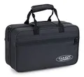 Classic Cantabile Leichtkoffer für TT-400 Taschentrompete - Trompetenkoffer - Lightcase - reiß- und wasserfestes Außengewebe - hochwertige Thermopolsterung - Außenmaße: 32 x 21 x 12 cm - schwarz