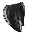axy Breiter Haarreif in modischem Design Stirnband Vintage Haarschmuck Damen Haarreifen HRM2 (Schwarz)