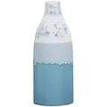 Beliani Blumenvase, Blau, Stein, Mode, 30 cm, Dekoration, Vasen, Keramikvasen