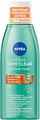NIVEA Derma Skin Clear Refining Toner, porenverfeinerndes Gesichtswasser für ein sichtbar verbessertes Hautbild, Gesichtsreinigung mit Salicylsäure & Niacinamid (200 ml)