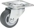 Lenkrolle mit Platte 30 x 14 mm, Tragkr. 20 kg