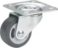 Lenkrolle mit Platte 30 x 14 mm, Tragkr. 20 kg  Lenkrolle