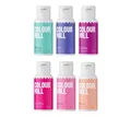 COLOUR MILL Backdekoration COLOUR MILL Öl Lebensmittelfarben Sets, 20 ml, (Set, 6 x 20 ml)