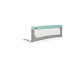 Cangaroo Bettschutzgitter Leinen 130 cm Bettgitter Rausfallschutz Front klappbar türkis