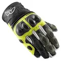 Berik Nador Motorrad Handschuhe, schwarz-grün-gelb, Größe M für Männer