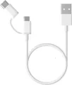 Xiaomi Mi 2-in-1 USB Cable Micro USB to Type C 30cm USB Kabel 0,3 m USB 2.0 USB A Micro-USB B Wei
