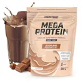 Energybody Mega Protein "Schoko-Nuss" 500 g - Mehrkomponenten Protein Pulver mit Casein Whey Mix als Eiweiß Protein Pulver - Protein Shake ohne Aspartam - Eiweißpulver - 20 Portionen
