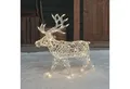 Lights4fun LED Dekofigur Batteriebetriebenes LED-Rentier Arkendale