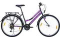 Rezzak 26 Zoll Mädchenfahrrad Damenfahrrad KInderfahrrad Jugendrad 21 Gang City Schwarz-Pink