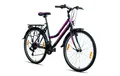 Mädchenfahrrad Damenfahrrad City Bike 26 Zoll 21 Gang Shimano  Schwarz pink neu