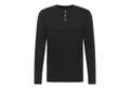 MUSTANG T-Shirt Herren Longsleeve 1er Pack Baumwolle Style Arminto (Packung, 1er Pack)