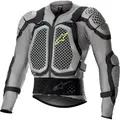 Alpinestars Bionic Action V2, Protektorenjacke - Grau/Schwarz/Neon-Gelb - XXL