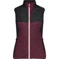 Cmp Woman Vest Hybrid C919 Burgundy 38 - Rosa - 38