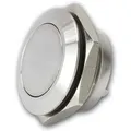 BLANKO Edelstahl Vollmetall-Taster 19mm 1-polig IP65