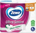 ZEWA Toilettenpapier Zewa Ultra Smart Toilettenpapier Großpackung,Riesenrolle, 4-lagig (1-St)