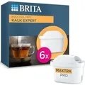 Brita Wasserfilter-Kartusche 6er Maxtra Pro Extra Kalkschutz (1er Pack) - Silber/Schwarz