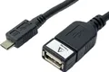 OTG Micro Kabel Adapter USB Host Datenübertragung Datenkabel kompatibel für Huawei Ascend Y300