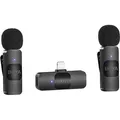 Boya BY-V2 V2.0 Drahtloses Mikrofon für Lightning (2x Sender + 1x Empfänger)