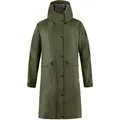 Fjällräven Damen Vardag Rain Parka, Laurel Green, M