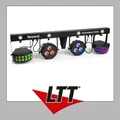 beamZ SHOWBAR FREE 2x PAR, 2x Derby und Strobe