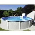 STEINBACH Rundpool "Grande", Rund, BxH: 549x135 cm, weiß - weiss