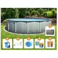 Steinbach Aktionsangebot Stahlwand Swimming Pool Set "Grande rund",,Ø 549 x 135 cm