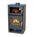 Verso Kaminofen Backfach F Holzofen Kamin Ofen Holz Dauerbrand, 9,00 kW, Energieeffizienzklasse A+