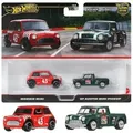 Hot Wheels Premium Car Culture Morris Mini und 1967 Austin Mini Pickup 1:64 Neu