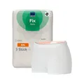 ABENA Fixierhosen Super 3er-Pack, Größe 2XL, OEKO-TEX zertifizierte Fixierhosen für Wochenbett- oder Inkontinenzeinlagen. Nahtlos, atmungsaktiv und waschbar. Postpartale Unterhosen.