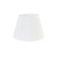 Qazqa Lampenschirm Plisse, QAZQA Lampenschirm, Crème, Textil, Retro